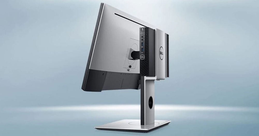 Sistem Desktop PC DELL OptiPlex 3070 MFF, Intel Core i3-9100T pana